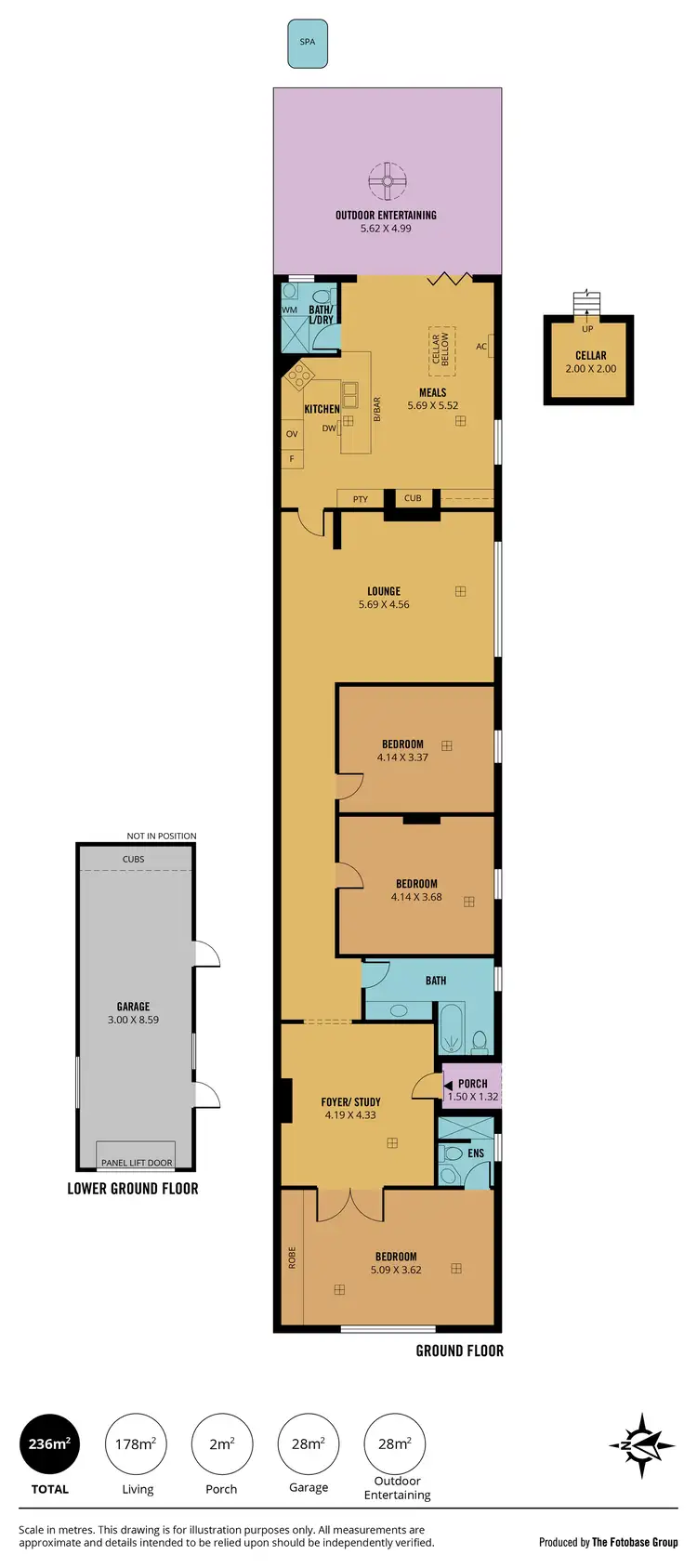 Floorplan of Homely house listing, 200 Seaview Road, Henley Beach South SA 5022