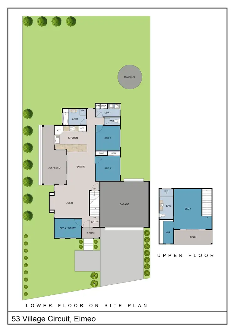 Floorplan of Homely house listing, 53 Village Circuit, Eimeo QLD 4740