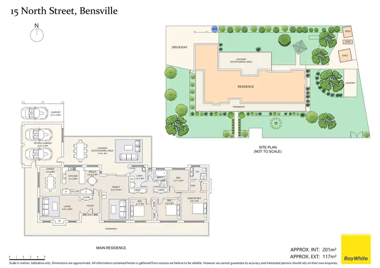 Floorplan of Homely house listing, 15-17 North Street, Bensville NSW 2251