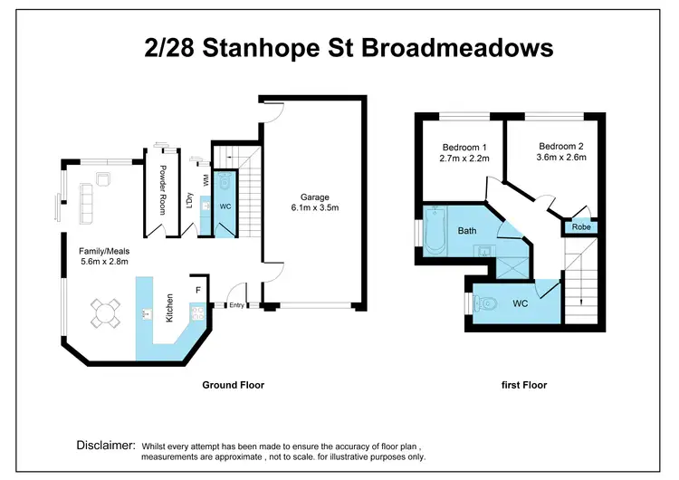 Floorplan of Homely house listing, 2/28 Stanhope Street, Broadmeadows VIC 3047