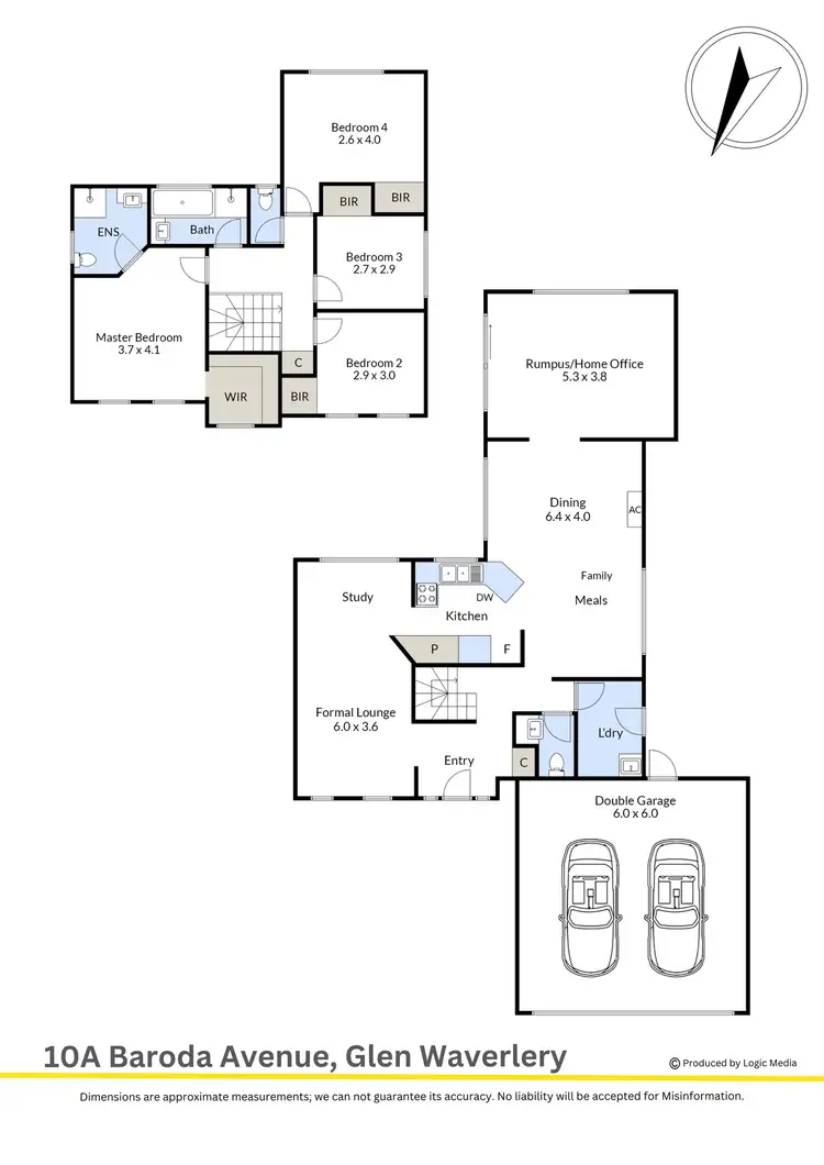 Floorplan of Homely house listing, 10A Baroda Avenue, Glen Waverley VIC 3150