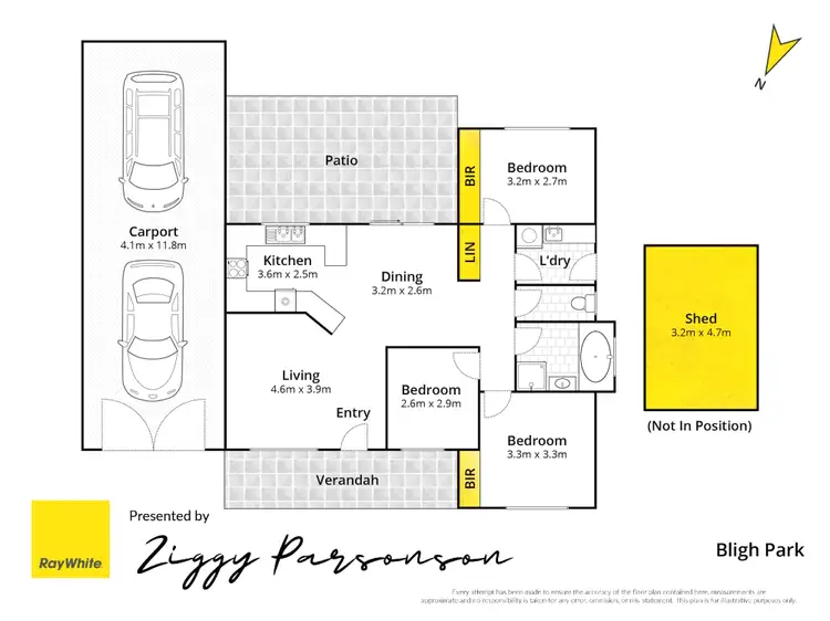 Floorplan of Homely house listing, 24 Derwent Place, Bligh Park NSW 2756