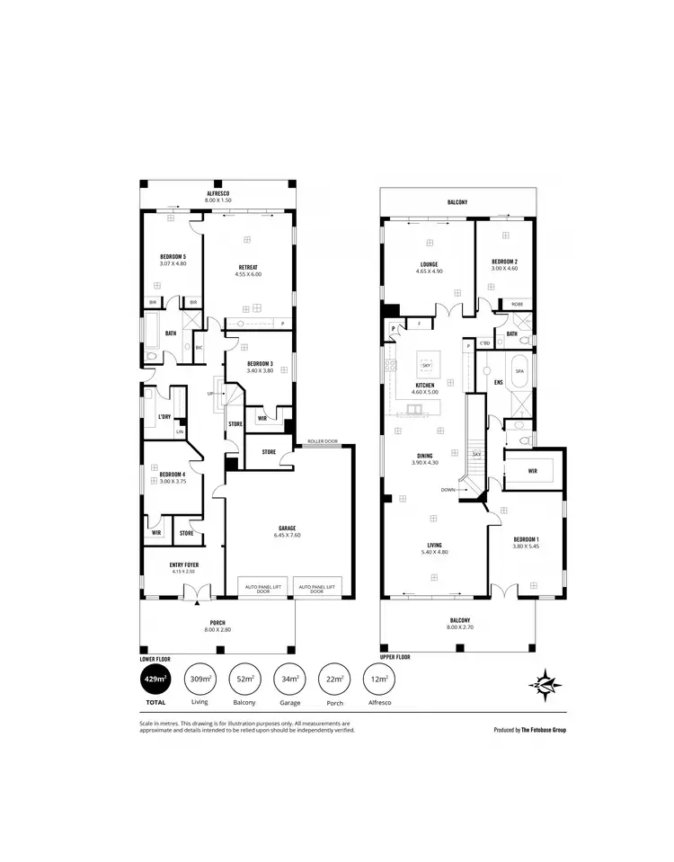 Floorplan of Homely house listing, 405A Esplanade, Moana SA 5169