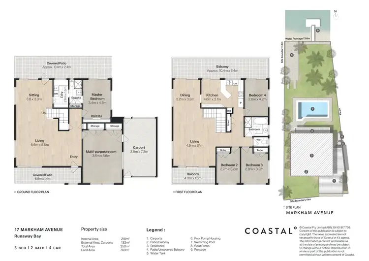 Floorplan of Homely house listing, 17 Markham Avenue, Runaway Bay QLD 4216