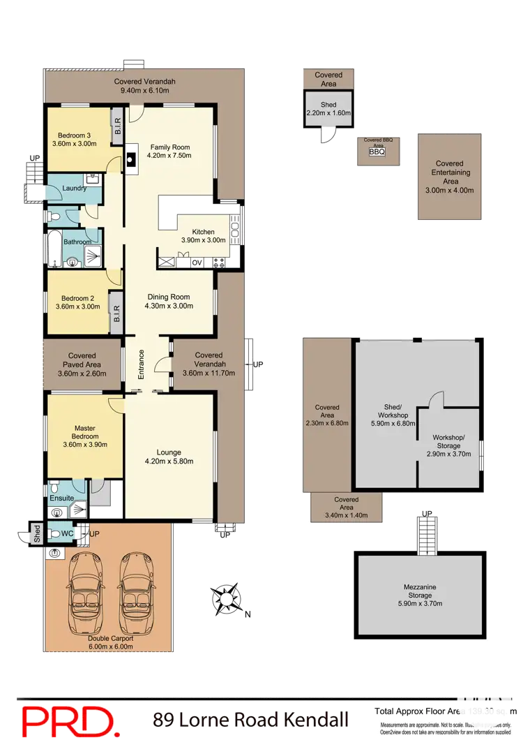 Floorplan of Homely rural property listing, 89 Lorne Road, Kendall NSW 2439