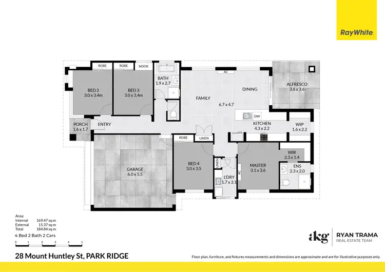 Floorplan of Homely house listing, 28 Mount Huntley Street, Park Ridge QLD 4125