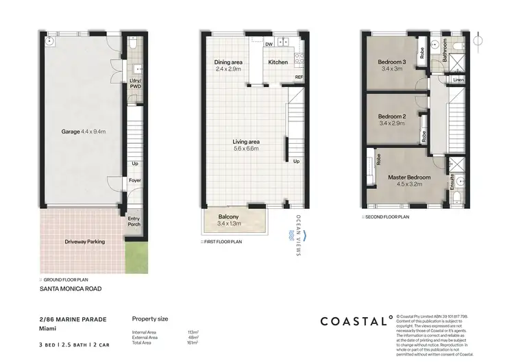 Floorplan of Homely apartment listing, 2/86 Marine Parade, Miami QLD 4220