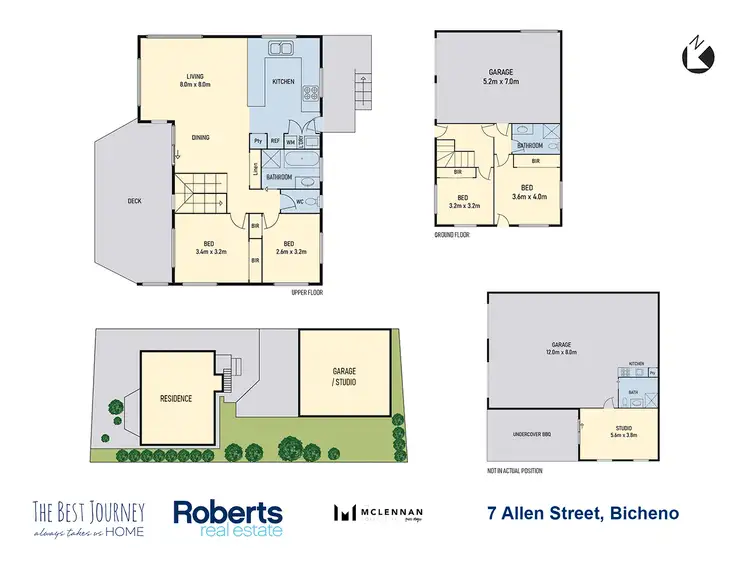 Floorplan of Homely house listing, 7 Allen Street, Bicheno TAS 7215