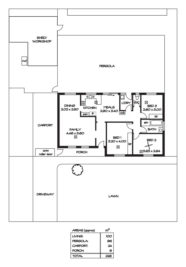 Floorplan of Homely house listing, 32 Lennox Drive, Paralowie SA 5108