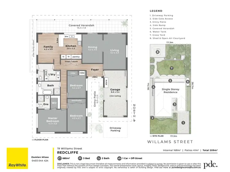 Floorplan of Homely house listing, 19 Williams Street, Redcliffe QLD 4020