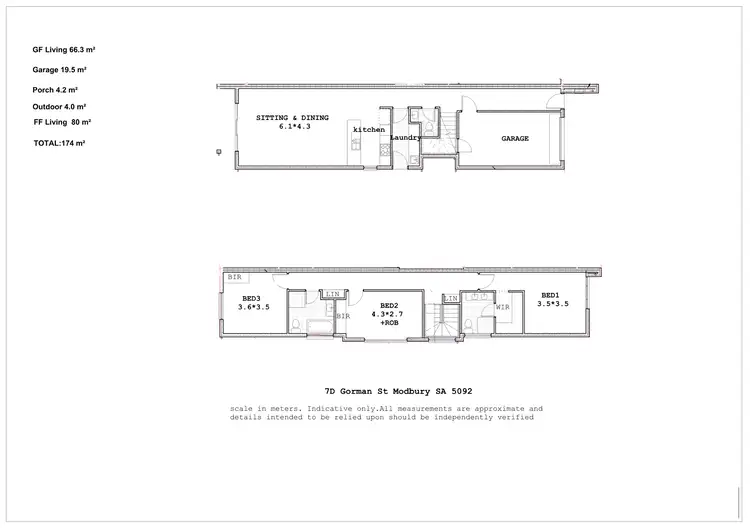 Floorplan of Homely house listing, 7D Gorman Street, Modbury SA 5092