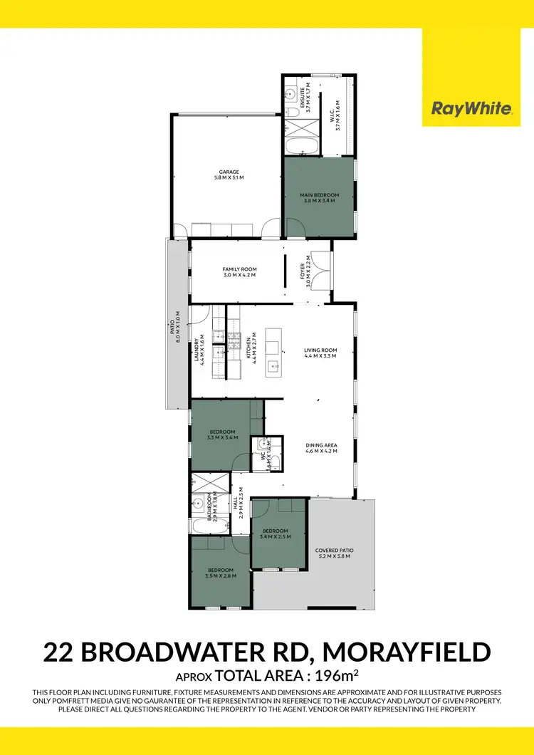 Floorplan of Homely house listing, 22 Broadwater Road, Morayfield QLD 4506