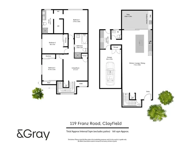 Floorplan of Homely house listing, 119 Franz Road, Clayfield QLD 4011