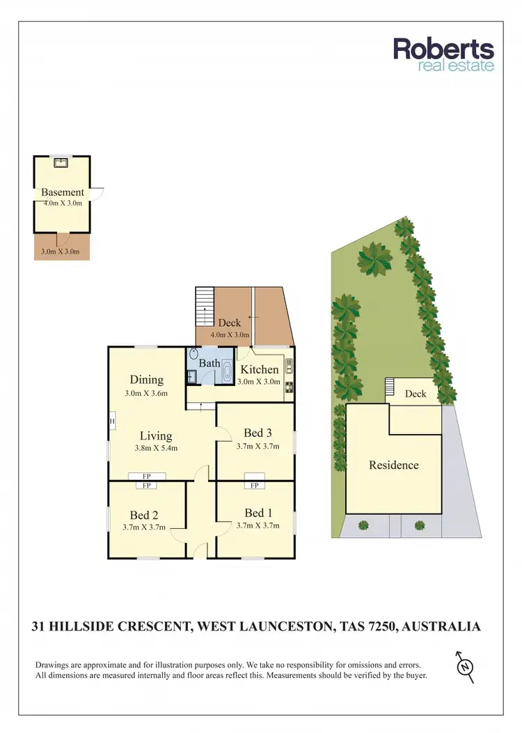 Floorplan of Homely house listing, 31 Hillside Crescent, West Launceston TAS 7250