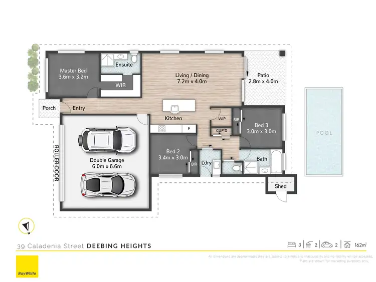 Floorplan of Homely house listing, 39 Caladenia Street, Deebing Heights QLD 4306