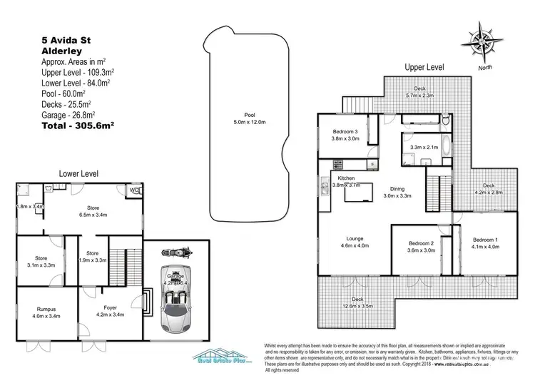 Floorplan of Homely house listing, 5 Avida Street, Alderley QLD 4051