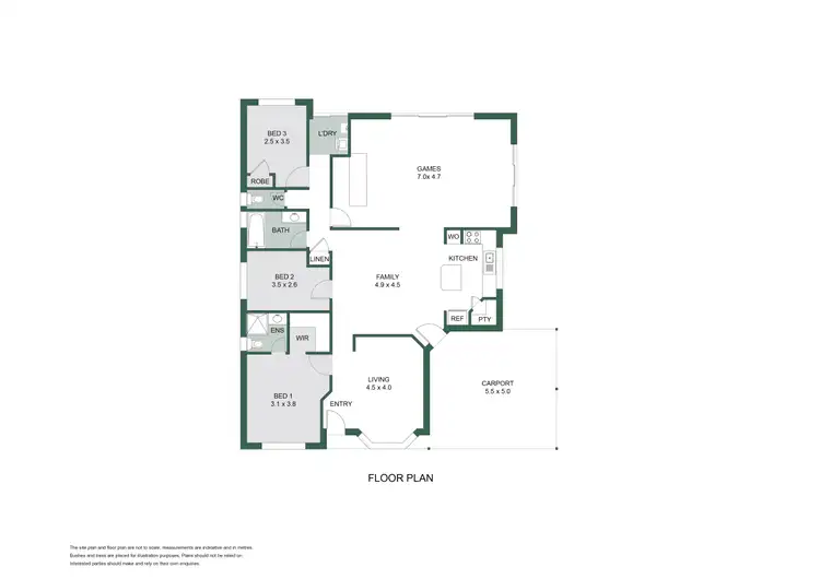 Floorplan of Homely house listing, 25 Donkey Orchid Turn, Greenfields WA 6210