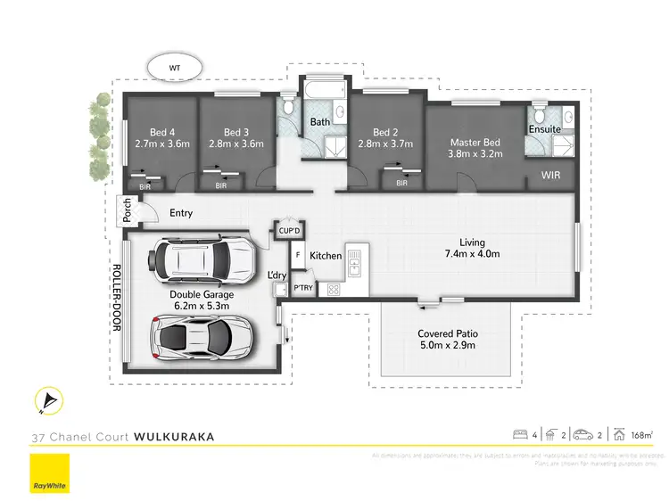 Floorplan of Homely house listing, 37 Chanel Court, Wulkuraka QLD 4305