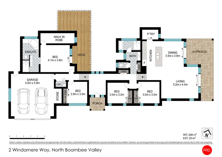 Floorplan of Homely house listing, 2 Windamere Way, North Boambee Valley NSW 2450