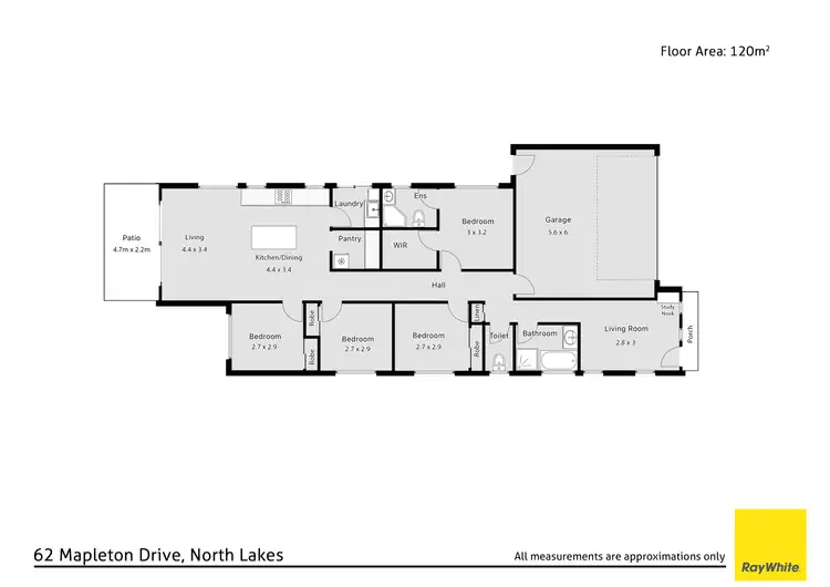 Floorplan of Homely house listing, 62 Mapleton Drive, North Lakes QLD 4509