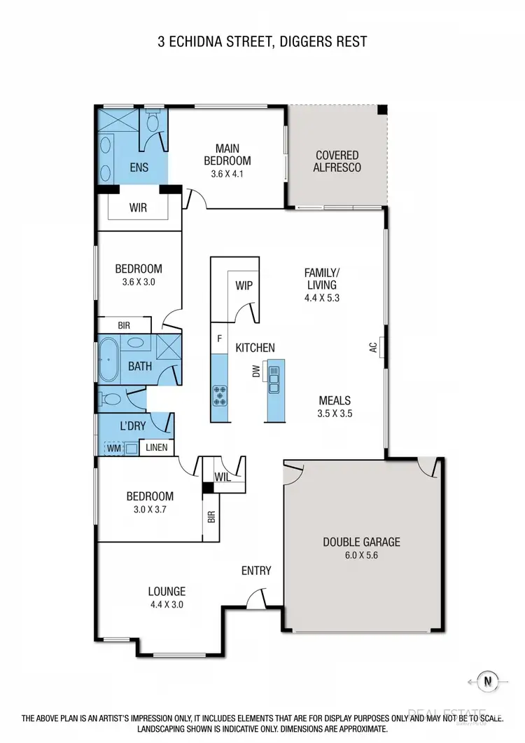 Floorplan of Homely house listing, 3 Echidna Street, Diggers Rest VIC 3427