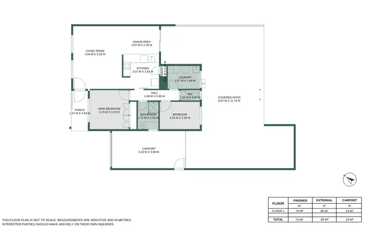 Floorplan of Homely house listing, 34/8 Court Street, West Busselton WA 6280