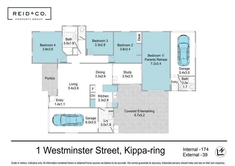 Floorplan of Homely house listing, 1 Westminster Street, Kippa-Ring QLD 4021