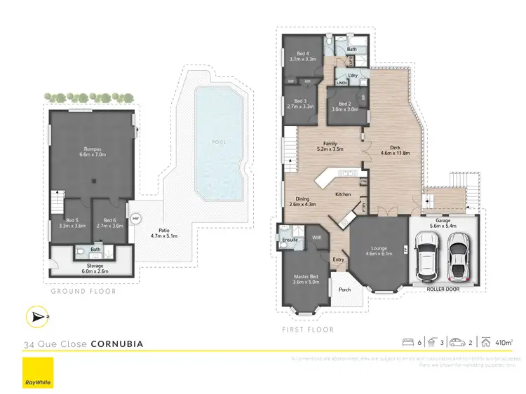 Floorplan of Homely house listing, 34 Que Close, Cornubia QLD 4130