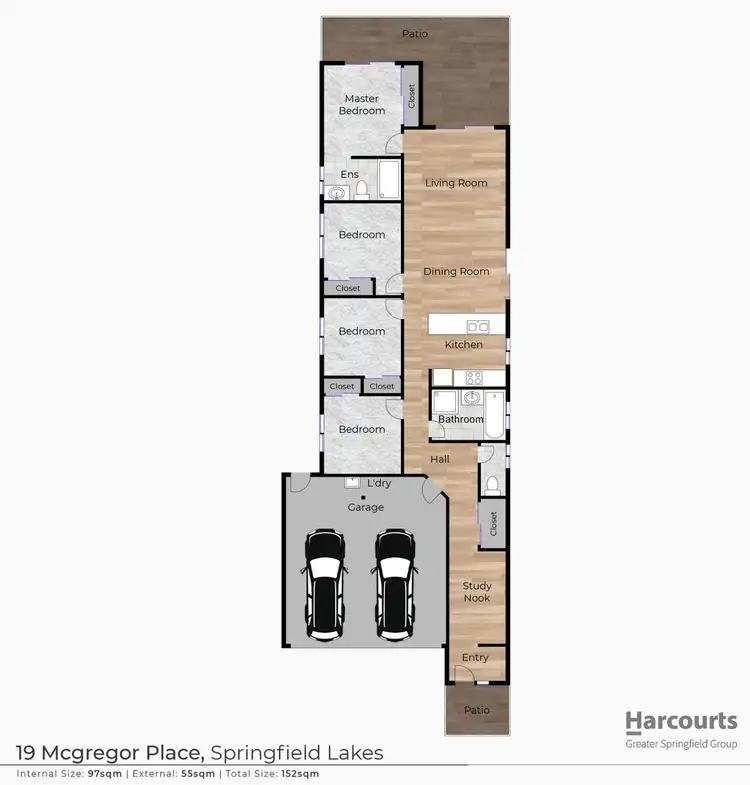 Floorplan of Homely house listing, 19 Mcgregor Place, Springfield Lakes QLD 4300