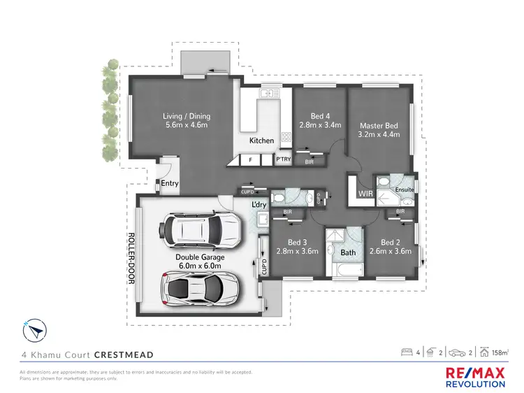 Floorplan of Homely house listing, 4 Khamu Court, Crestmead QLD 4132
