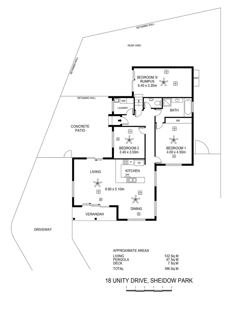 Floorplan of Homely house listing, 18 Unity Drive, Sheidow Park SA 5158