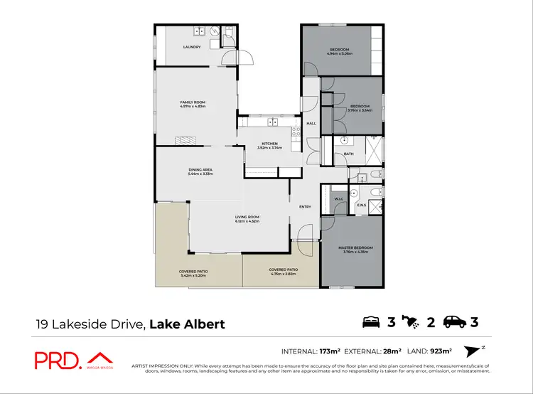 Floorplan of Homely house listing, 19 Lakeside Drive, Lake Albert NSW 2650