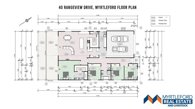 Floorplan of Homely land listing, 40 Rangeview Drive., Myrtleford VIC 3737