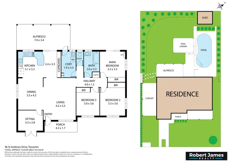 Floorplan of Homely house listing, 96 St Andrews Drive, Tewantin QLD 4565