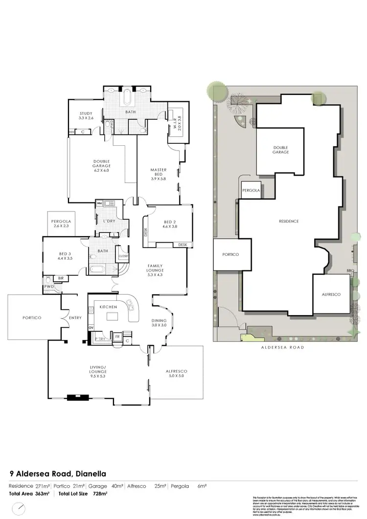 Floorplan of Homely house listing, 9 Aldersea Road, Dianella WA 6059