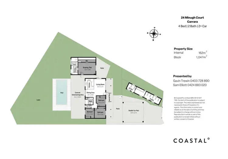 Floorplan of Homely house listing, 24 Minugh Court, Carrara QLD 4211