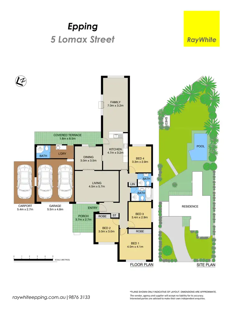 Floorplan of Homely house listing, 5 Lomax Street, Epping NSW 2121