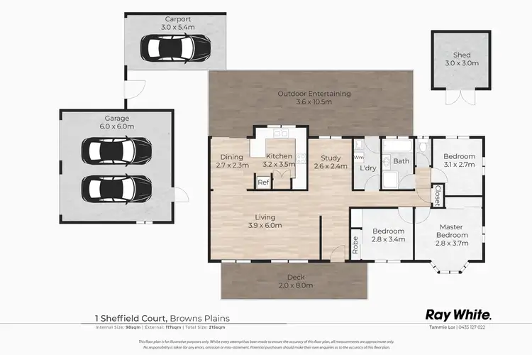 Floorplan of Homely house listing, 1 Sheffield Court, Browns Plains QLD 4118