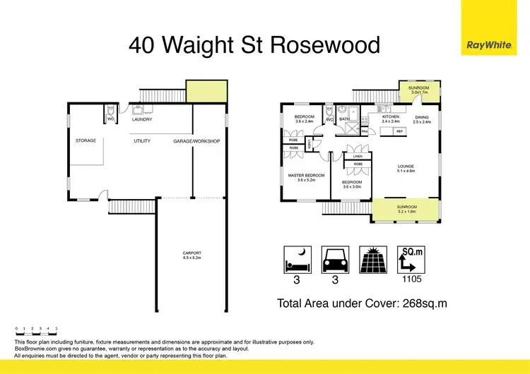 Floorplan of Homely house listing, 40 Waight Street, Rosewood QLD 4340