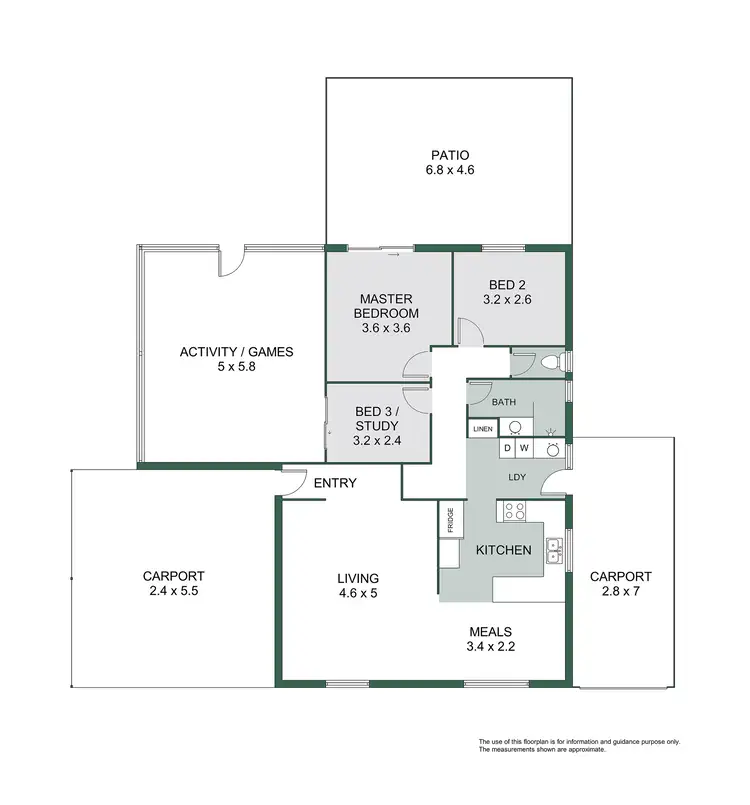Floorplan of Homely house listing, 23 Delbridge Drive, Kenwick WA 6107