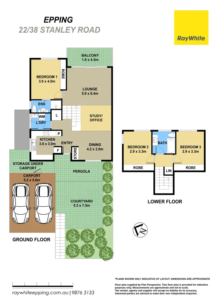Floorplan of Homely townhouse listing, 22/38 Stanley Road, Epping NSW 2121