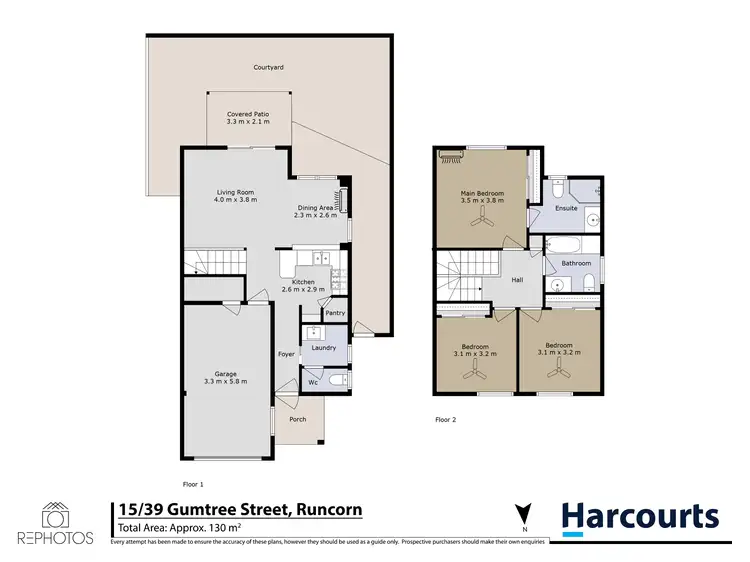 Floorplan of Homely townhouse listing, 15/39 Gumtree Street, Runcorn QLD 4113