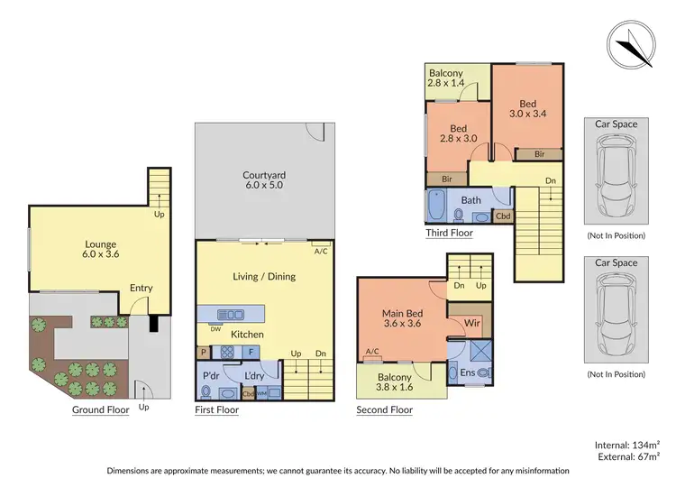 Floorplan of Homely townhouse listing, 1/3-5 Milton Street, Ferntree Gully VIC 3156