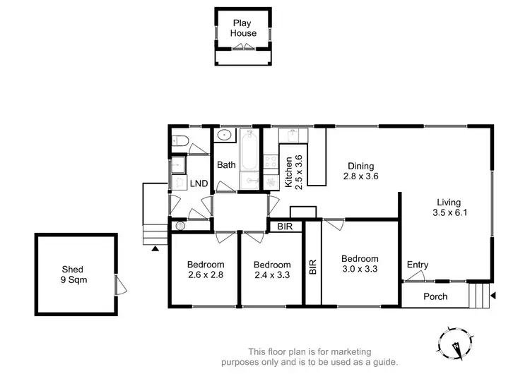 Floorplan of Homely house listing, 31 Arncliffe Road, Austins Ferry TAS 7011