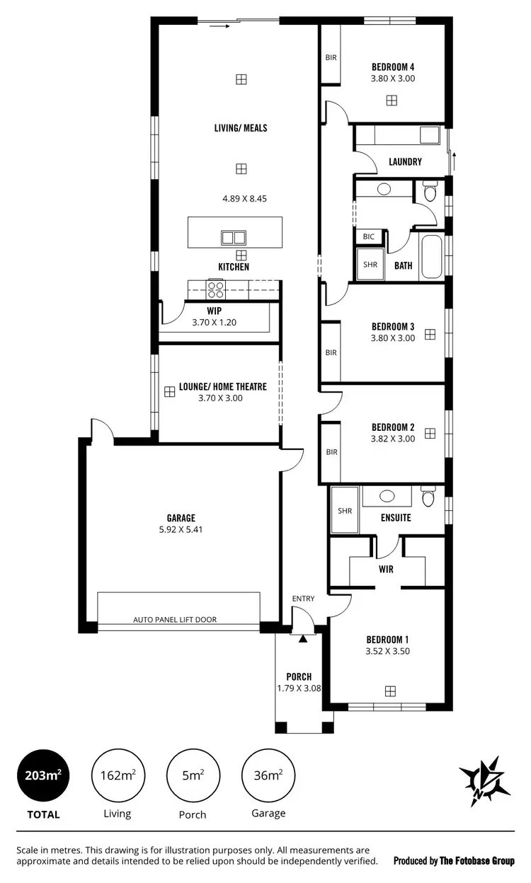 Floorplan of Homely house listing, 23 Clonlara Circuit, Virginia SA 5120