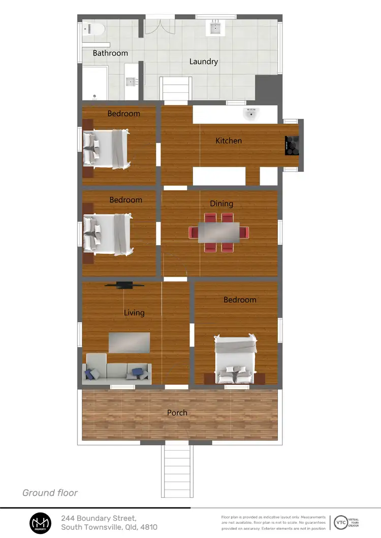 Floorplan of Homely house listing, 244 Boundary Street, South Townsville QLD 4810