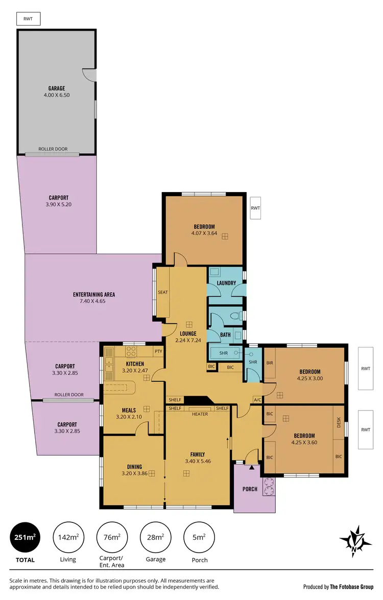 Floorplan of Homely house listing, 21 Glen Rowan Road, Woodville South SA 5011