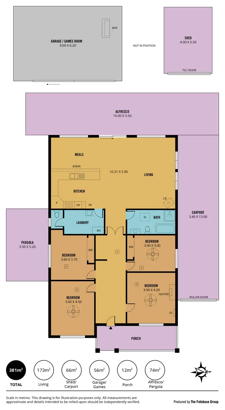 Floorplan of Homely house listing, 70 Ledger Road, Woodville South SA 5011