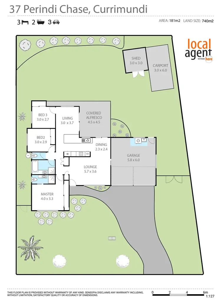 Floorplan of Homely house listing, 37 Perindi Chase, Currimundi QLD 4551