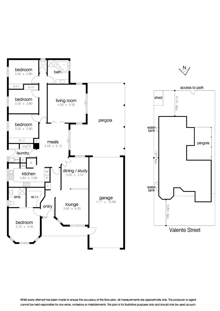 Floorplan of Homely house listing, 24 Valente Street, Altona Meadows VIC 3028